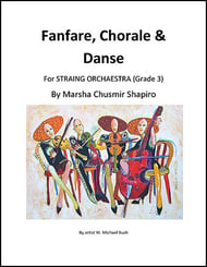 Fanfare, Chorale & Danse Orchestra sheet music cover Thumbnail